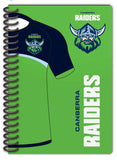 NRL Notebook Pad - Set Of Two - Canberra Raiders - Rugby League