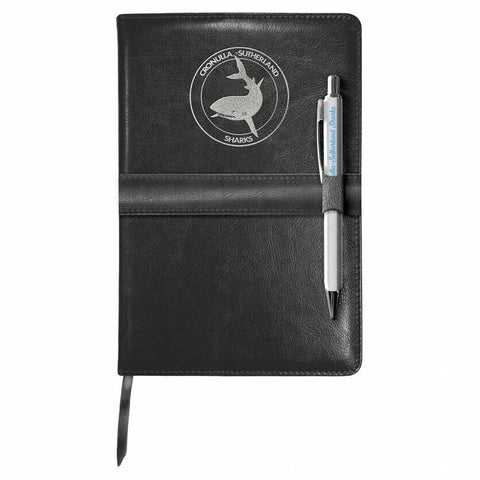 NRL Heritage Notebook & Pen Set - Cronulla Sharks - A5 60 Page Pad