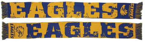 AFL Supporter Scarf - West Coast Eagles - Double Sided