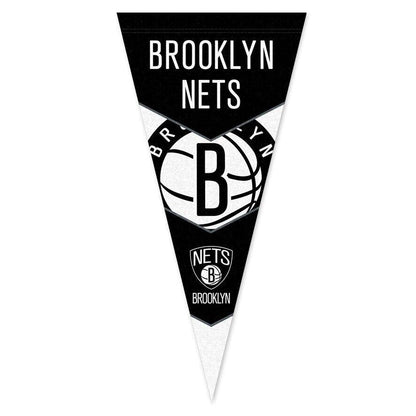 NBA Pennant Flag - Brooklyn Nets - Felt - Single