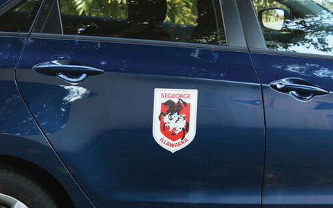 NRL Mega Decal - St George Illawarra Dragons - Car Sticker 250mm
