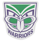 NRL Car UV Rated Decal Sticker - New Zealand Warriors - Size 14-18cm - See Thru