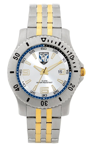 NRL Legends Watch - Canterbury Bulldogs - Stainless Steel Band - Box incl.