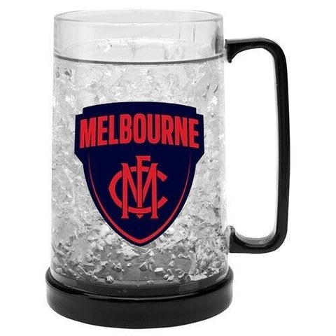 AFL Freeze Mug - Melbourne Demons - 375ML - Gel Freeze Mug Cup