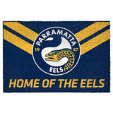 NRL Front Back Door Entry Floor Mat - Paramatta Eels - 61cm x 41cm