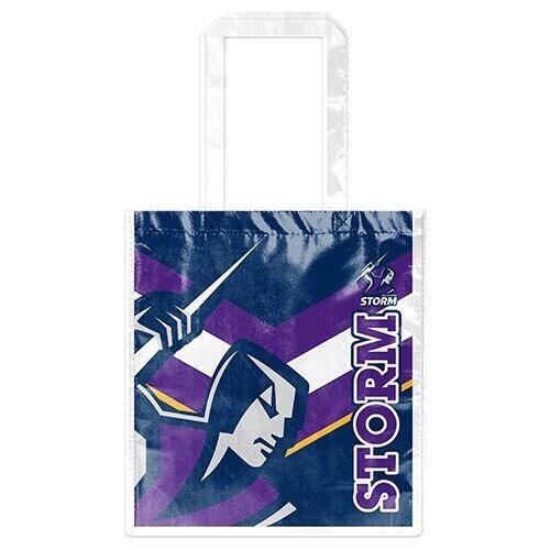 NRL Shopping Bags - Melbourne Storm - Re-Useable Carry Bag - Laminated