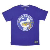 NRL Cotton Logo Tee Shirt - Parramatta Eels - Mens -