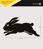 NRL New Fridge Decal - South Sydney Rabbitohs - Team Logo Sticker - 442x459mm