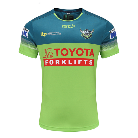 NRL 2022 Training Tee - Canberra Raiders - Adult - Rugby League - T-Shirt - ISC