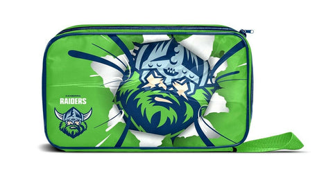 NRL Lunch Cooler Bag Box - Canberra Raiders -  300mm x 175mm x 65mm