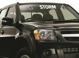 NRL Team Name Lettering Decal - Melbourne Storm - Car Sticker