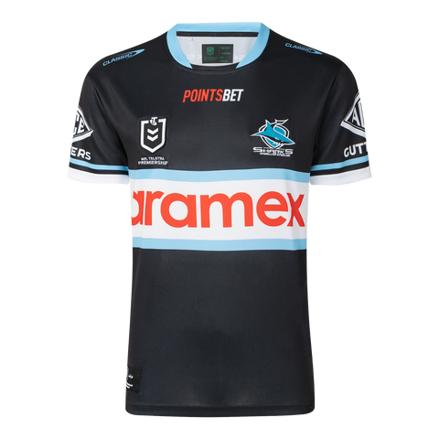 NRL 2023 Away Jersey - Cronulla Sharks - Rugby League - CLASSIC