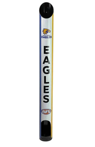 AFL Stubby Cooler Dispenser - West Coast Eagles - Fits 8 Cooler Wall Mount