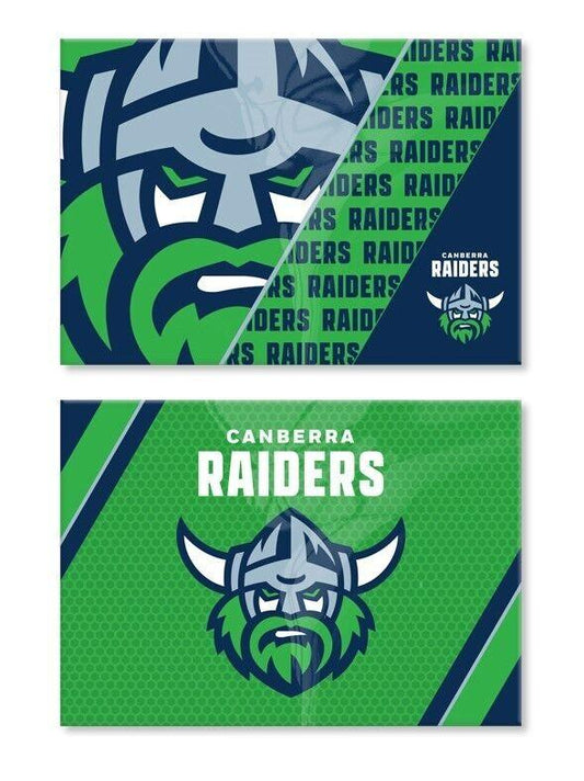 NRL Magnet Set of 2 - Canberra Raiders - Set of Two Magnets