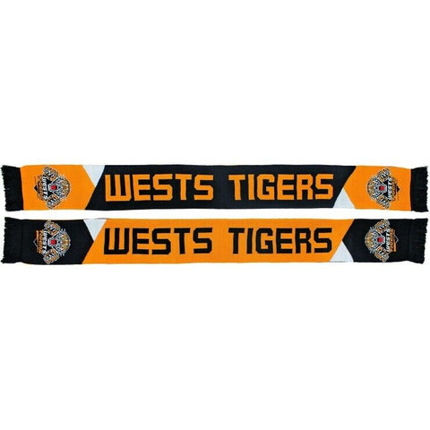 NRL Geo Supporter Scarf - West Tigers - Rugby League
