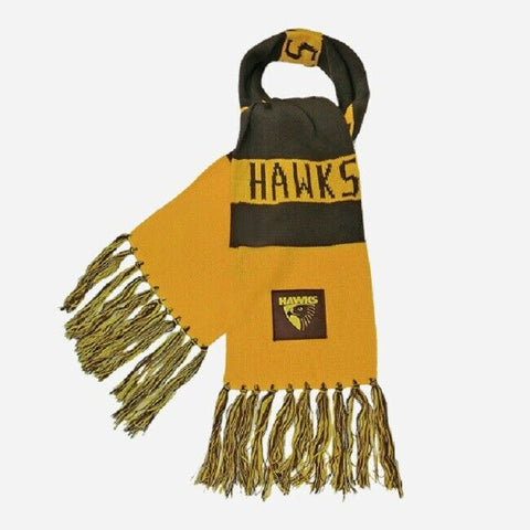 AFL Bar Scarf - Hawthorn Hawks - Supporter Team Wear