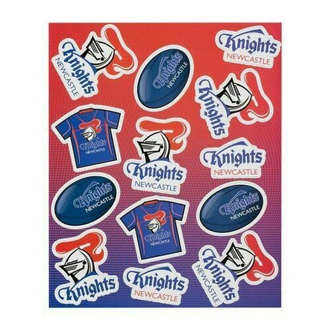 NRL Team Fridge Magnet Set - Newcastle Knights - Rugby League - Team Logo