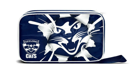 AFL Lunch Cooler Bag Box - Geelong Cats -  300mm x 175mm x 65mm