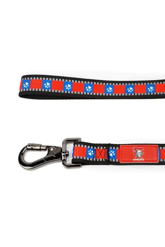 NRL Pet Lead Leash - Newcastle Knights - 120CM - Lock Clip Durable