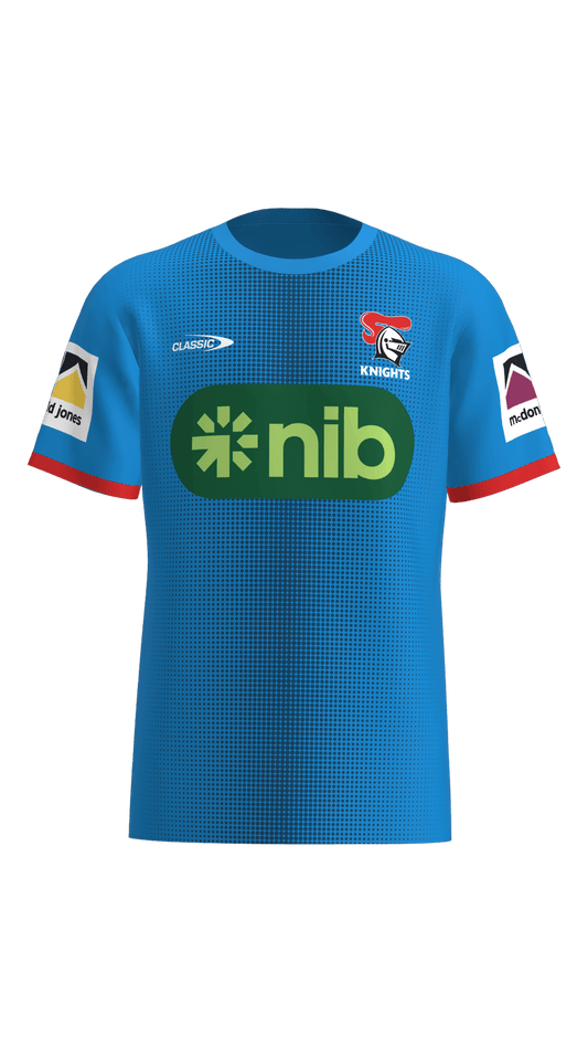 NRL 2023 Training Tee Shirt - Newcastle Knights - T-Shirt Rugby League - CLASSIC