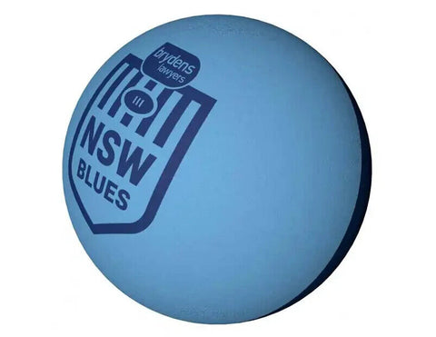 NRL New South Wales Blues - Rubber High Bounce Hand Ball - Set Of TWO - 6cm