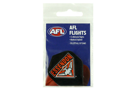 AFL Replacement Dart Flights Set Of 3 - Essendon Bombers - Darts