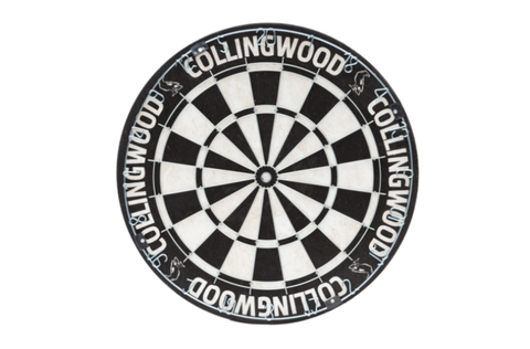 AFL Competition Size Dart Board - Collingwood Magpies - Dartboard