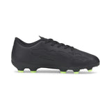 PUMA Ultra 4.4 FG/AG Football Boots - Black/White-Fizzy  - YOUTH - Kids Shoe