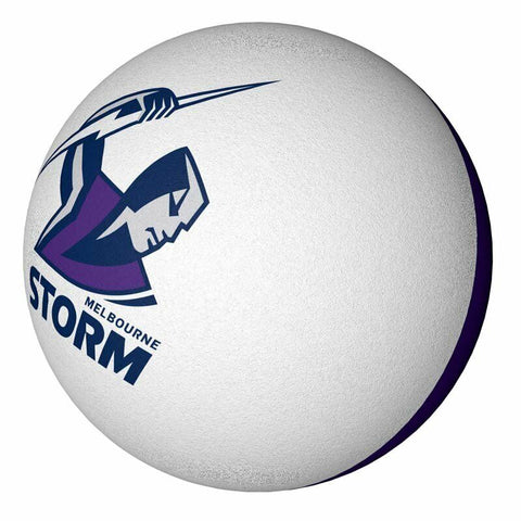 NRL Melbourne Storm - Rubber High Bounce Hand Ball - Set Of TWO - 6cm