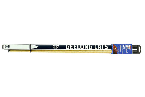 AFL Two Piece Pool Snooker Billiards Cue 57 Inch - Geelong Cats