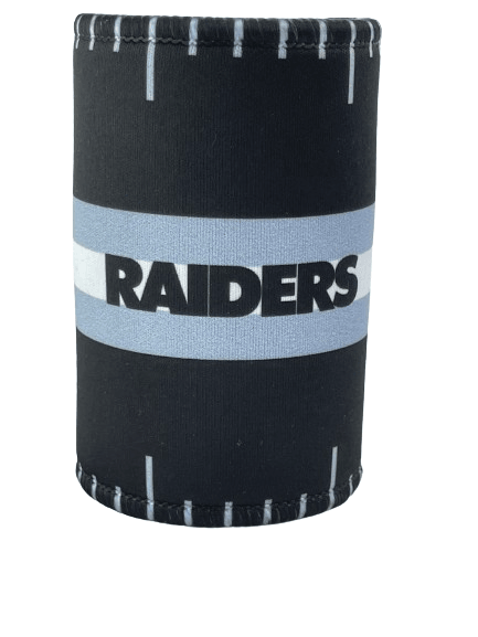 NFL Stubby Cooler - Las Vegas Raiders - Can Cooler - Drink - Rubber Base