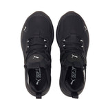 PUMA Enzo 2 Refresh Junior Shoe - Black White - Kids Youth