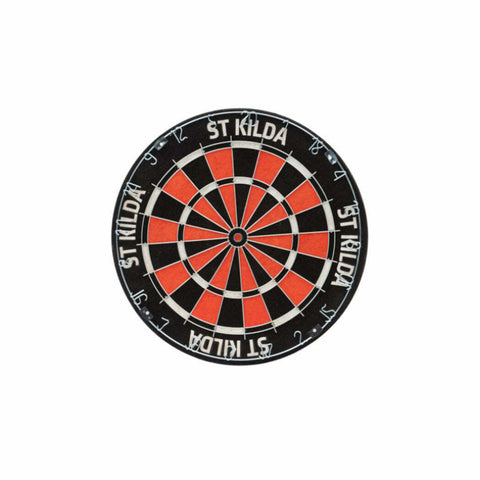 AFL Competition Size Dart Board - St Kilda Saints - Dartboard