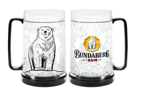 Bundaberg Rum Freeze Mug - Gel Mug Drink Cup - Bundy Rum