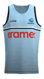 NRL 2023 Training Singlet - Cronulla Sharks - Blue - Rugby League - CLASSIC