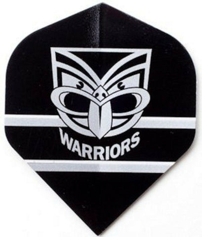 NRL Replacement Dart Flights Set Of 3 - New Zealand Warriors - Darts