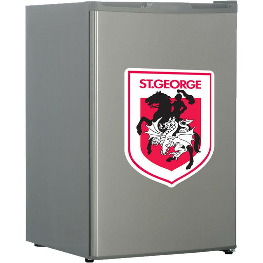 NRL Heritage Fridge Decal - St George Dragons - Team Logo Sticker - 470x357mm