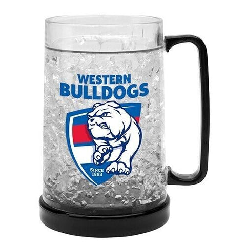 AFL Freeze Mug - Western Bulldogs - 375ML - Gel Freeze Mug Cup