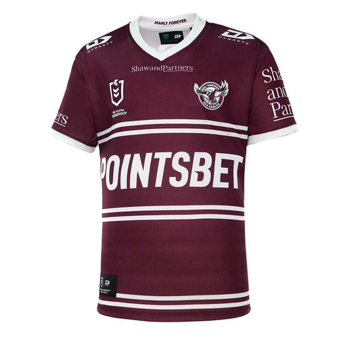 NRL 2022 Home Jersey - Manly Sea Eagles - Adult - Rugby League - DYNASTY