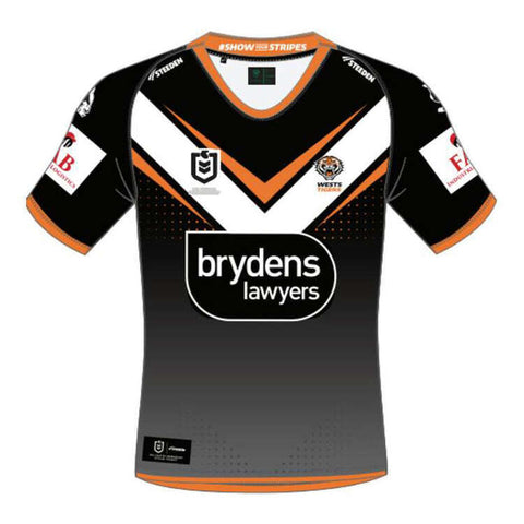 NRL 2023 HOME Jersey - West Tigers - YOUTH -  Rugby League - STEEDEN