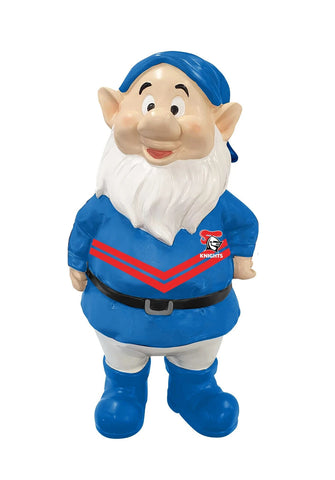 NRL Large Garden Gnome - Newcastle Knights - Polyresin - 28cm