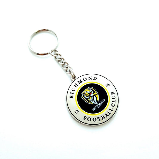 AFL Round Key Ring - Richmond Tigers - Keyring - Aussie Rules - TROFE