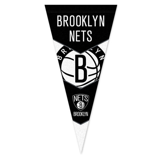 NBA Pennant Flag - Brooklyn Nets - Felt - Single