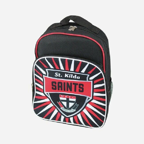AFL Shield Backpack - St Kilda Saints - Kids Bag - School Back Pack