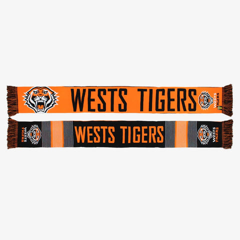 NRL Linebreak Scarf - West Tigers - Rugby League - Supporter