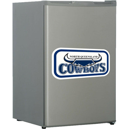 NRL Heritage Fridge Decal North Queensland Cowboys Team Logo Sticker - 225x423mm