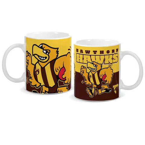 AFL Massive Mug - Hawthorn Hawks - Coffee Cup - Approx 600mL