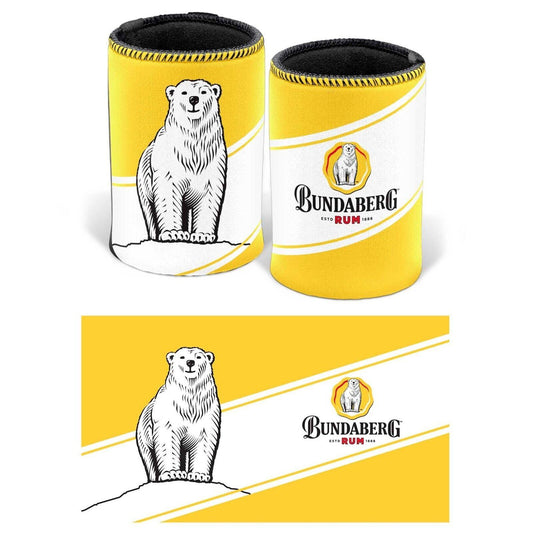 Bundaberg Rum Bear Stubby Cooler - Can Cooler - Bundy - Single