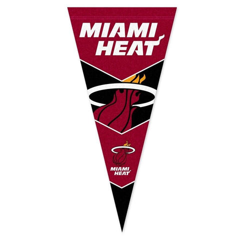NBA Pennant Flag - Miami Heat - Felt - Single