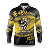 AFL 2021 Trax Off Road Camping Polo Tee Shirt - Richmond Tigers - Adult